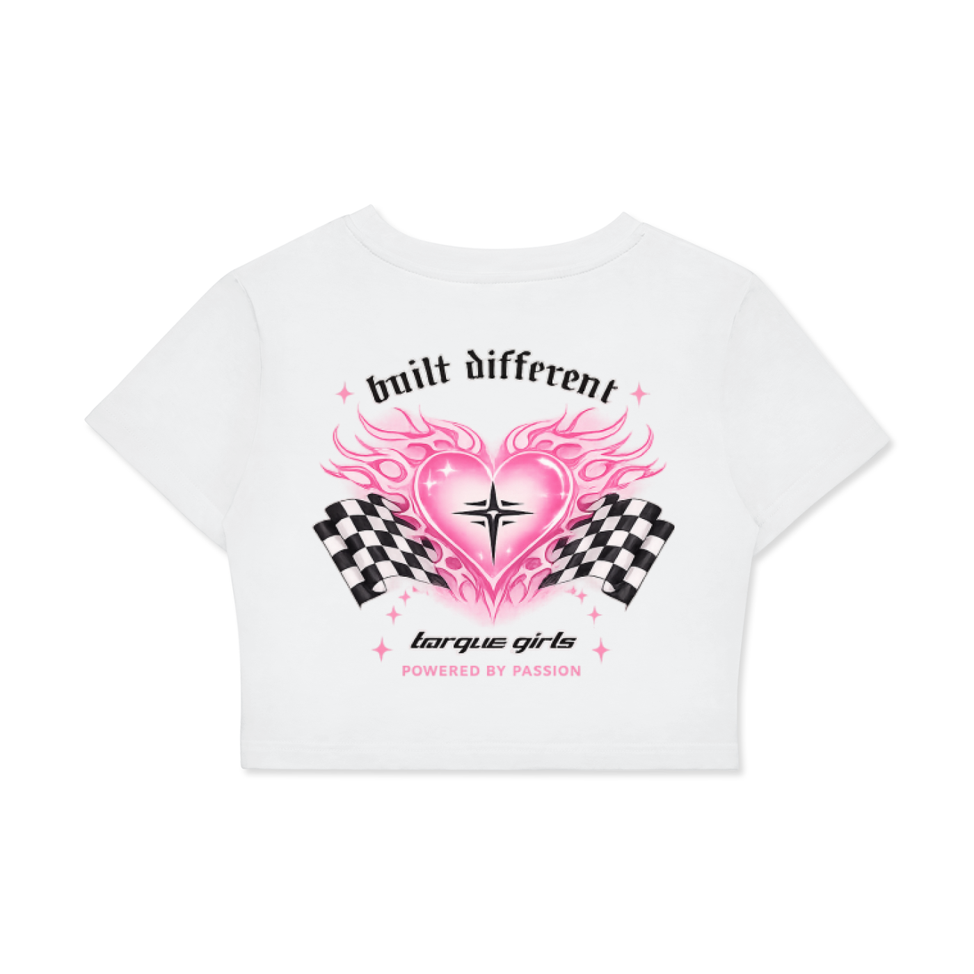 Fitted Crop Cotton T-Shirt