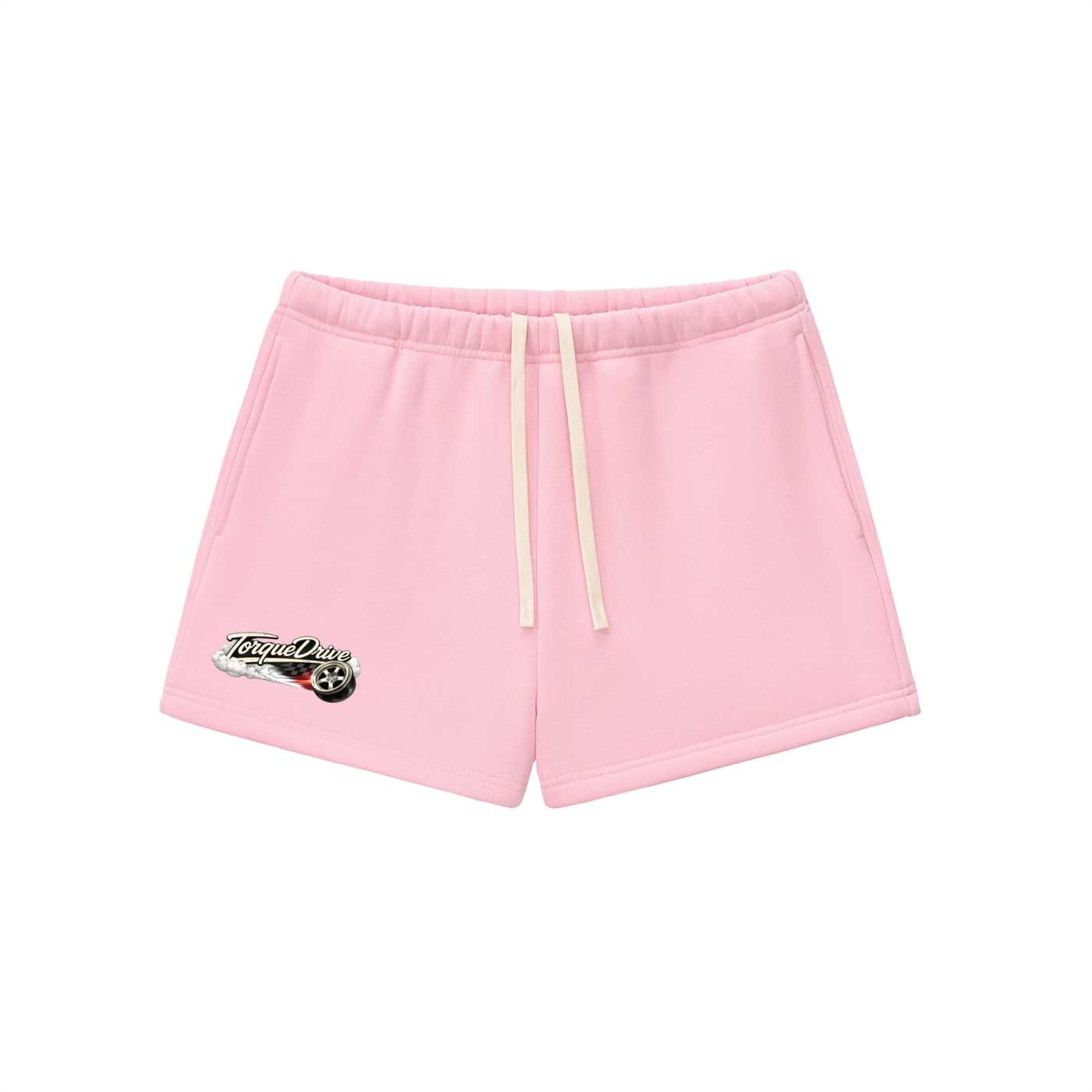 Womans Essential Fleece Torque Drive Drawstring Sweatshorts