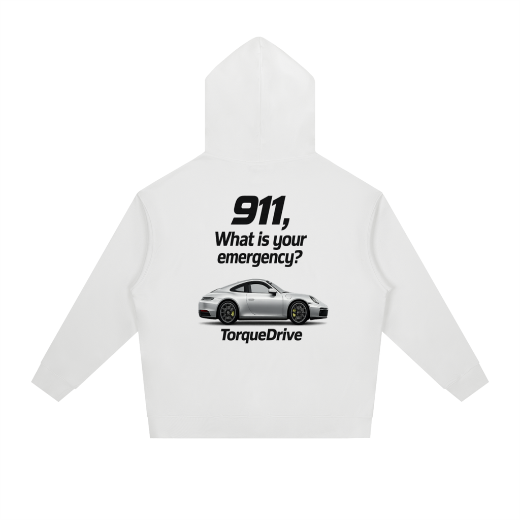 911 what’s your emergency Essential Heavyweight Drop-Shoulder Hoodie