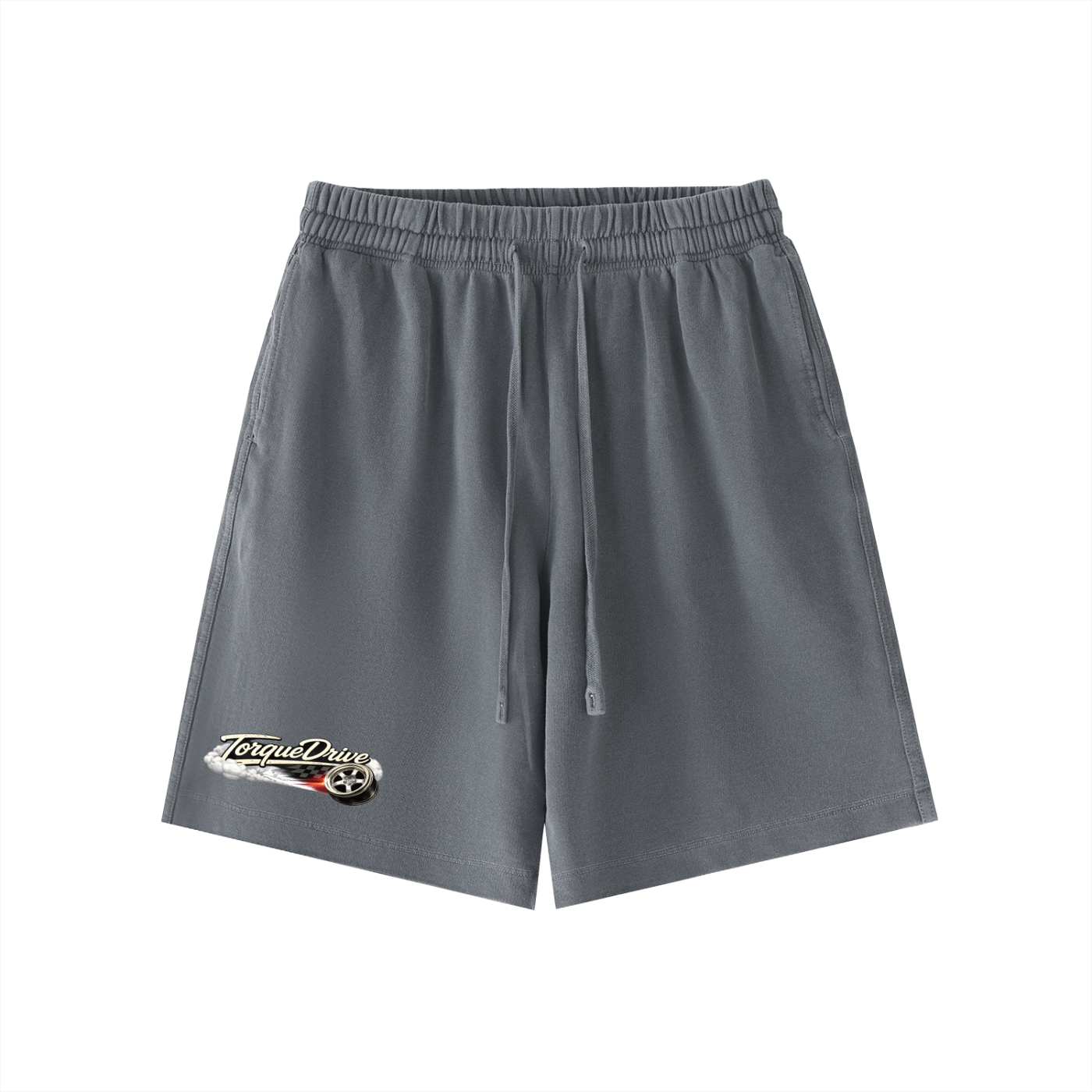 Mens Vintage Wash Torque Drive Shorts