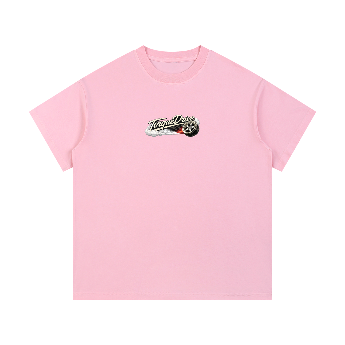 Mens Vintage Wash Torque Drive Cotton T-Shirt