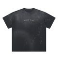 Hand-Frayed Sunfade Paint Splatter T-Shirt - torque drive / Fourcelo collab shirt LIMITED