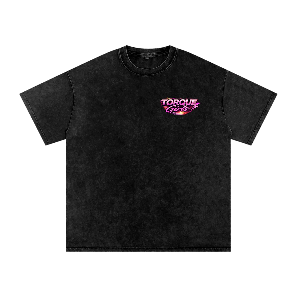 ORIGINAL Torque Girls Snow Washed Oversized Cotton T-Shirt