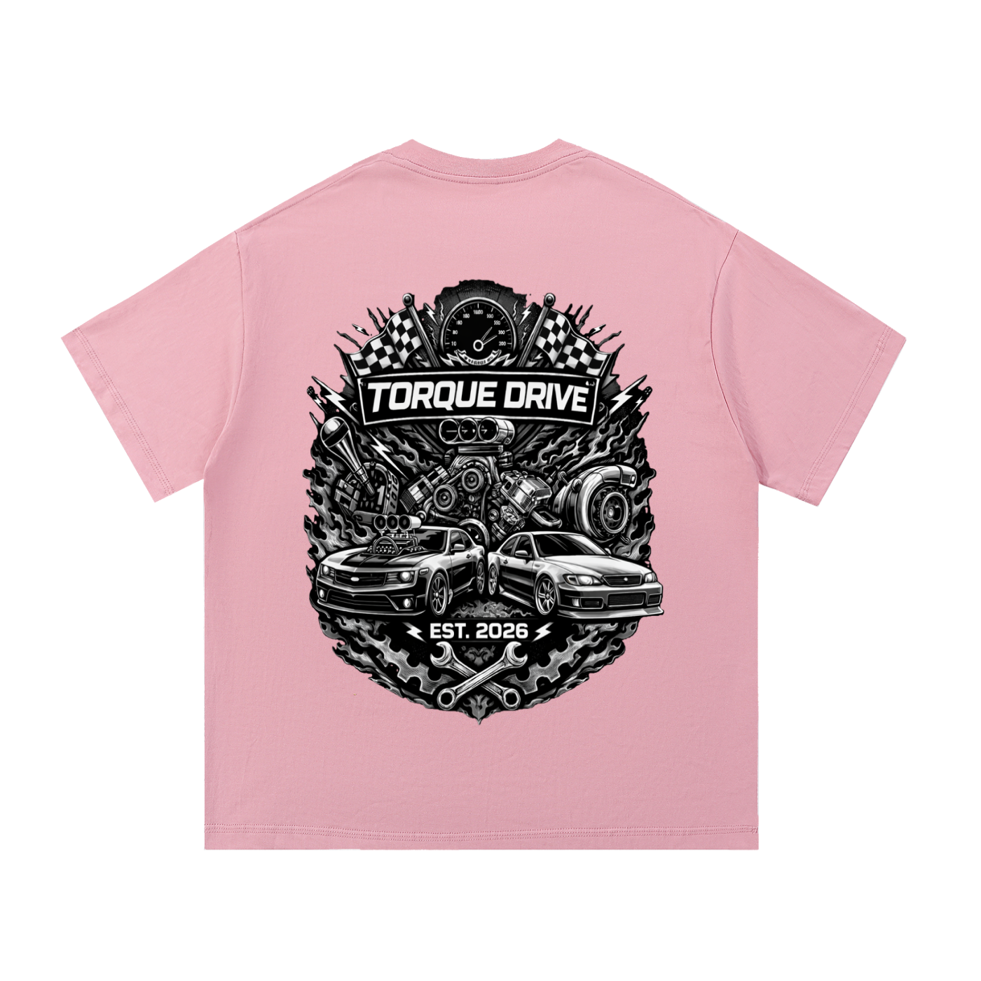 Classic torque drive Essential Cotton T-Shirt