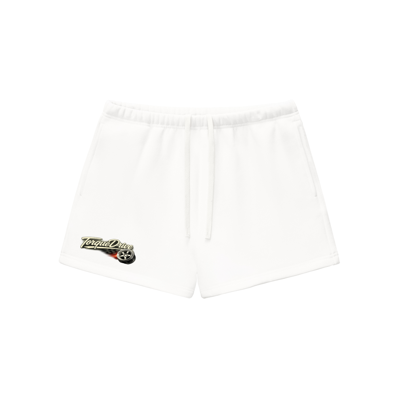 Womans Essential Fleece Torque Drive Drawstring Sweatshorts