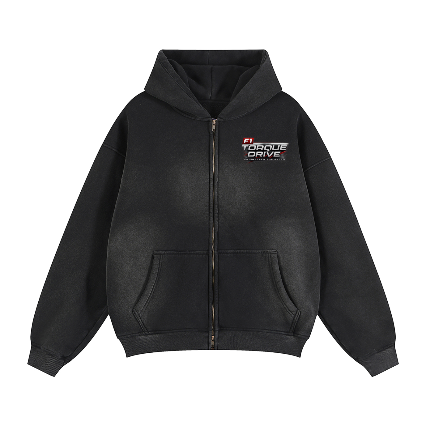 Sunfade Two-way Zipper F1 Torque Drive Hoodie