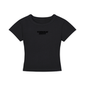 Women's torque drive Cropped baby tee