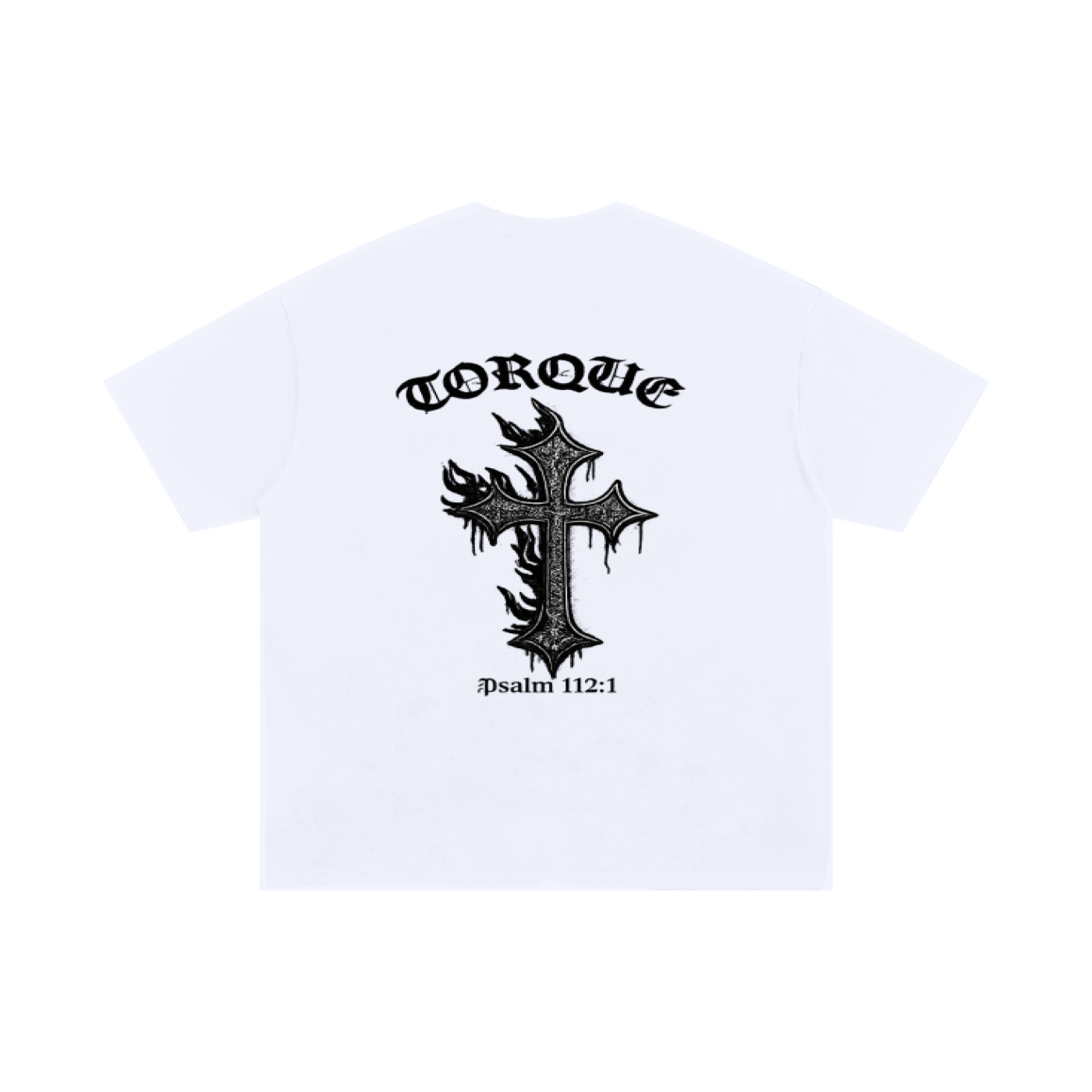 Torque Drive Cross design Oversized T-Shirt