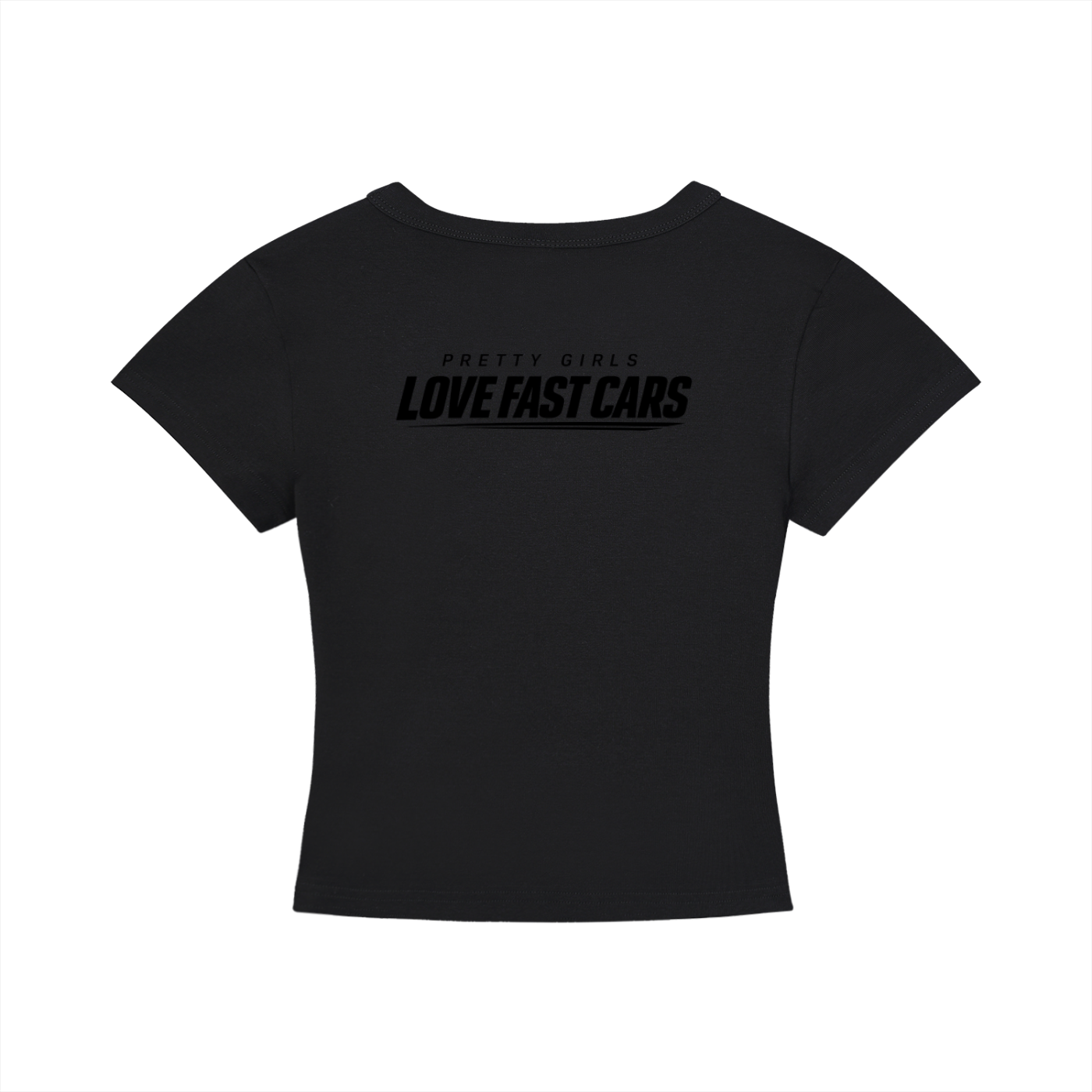 Women's torque drive Cropped baby tee