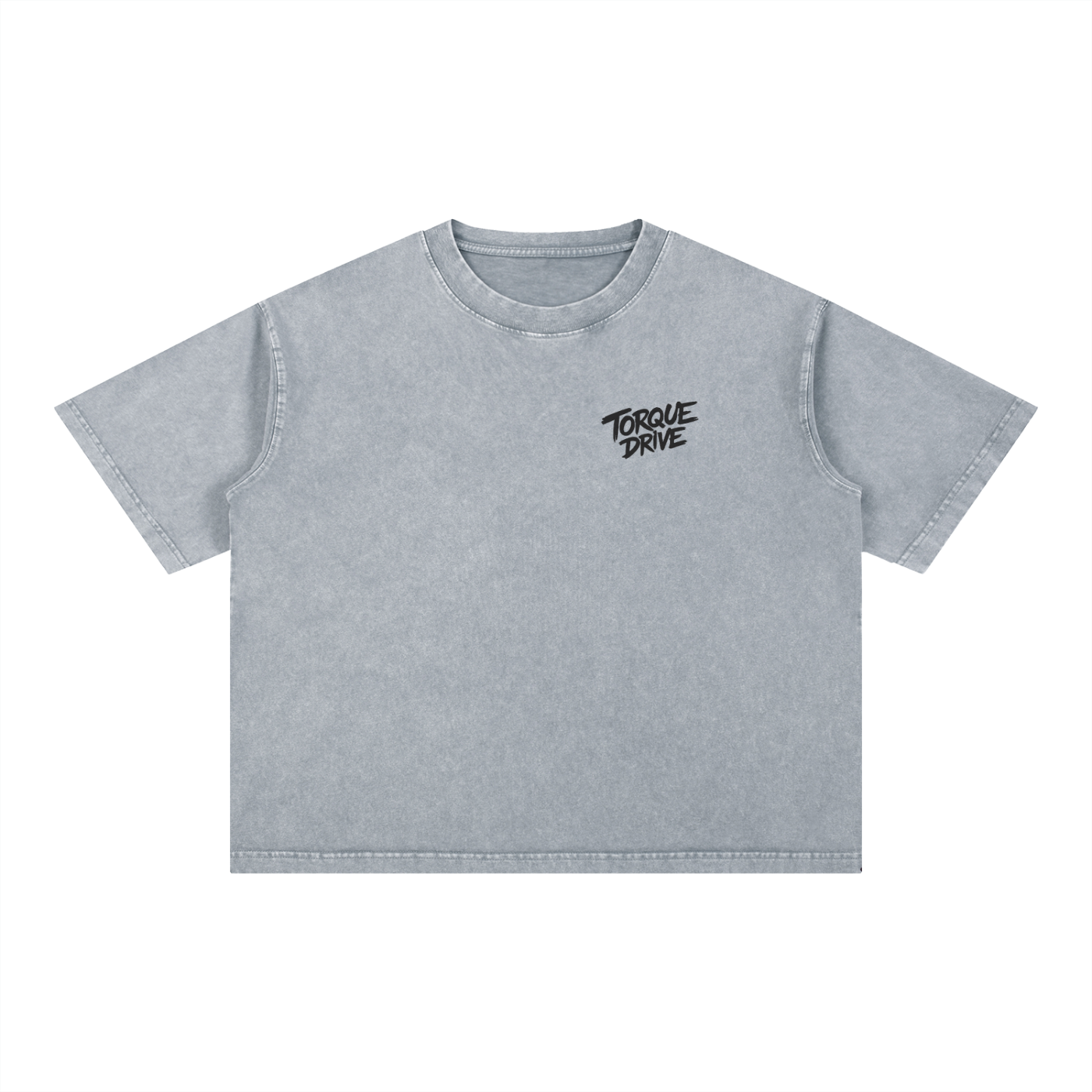 Mineral Wash Boxy Cotton T-Shirt