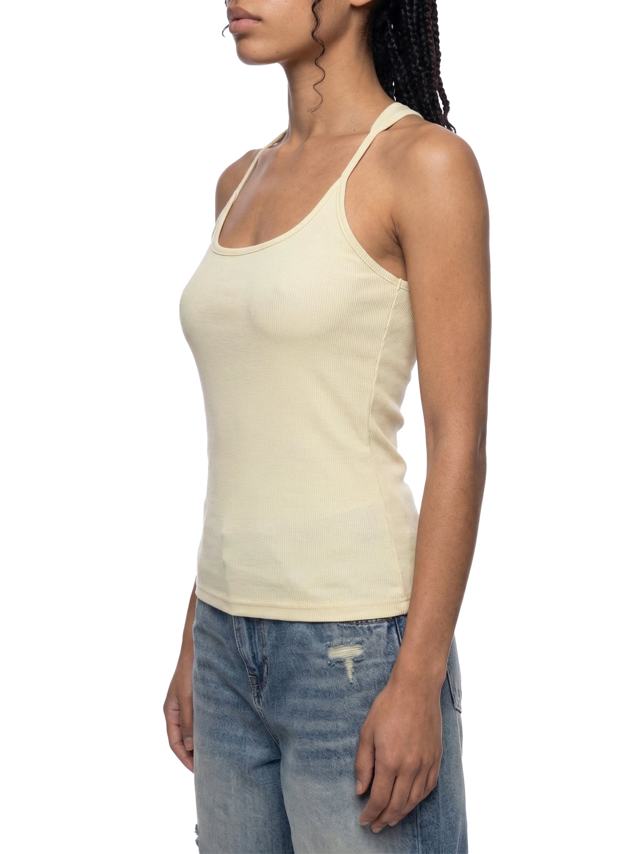 Womans torque drive Slim Fit Ribbed Racerback Tank Top