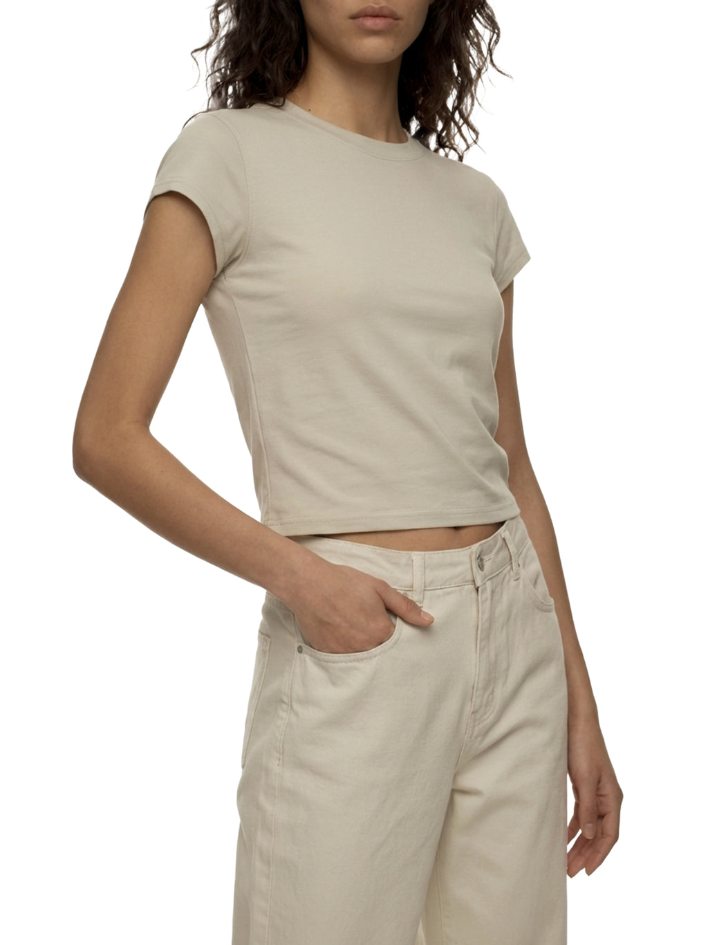 Torque Girls Slim-Fit Cropped T-Shirt