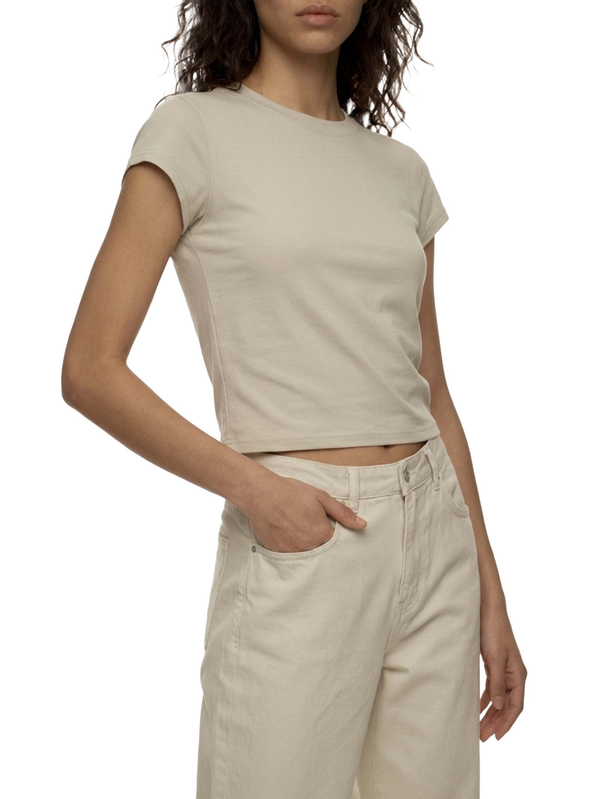 Torque Girls Slim-Fit Cropped T-Shirt