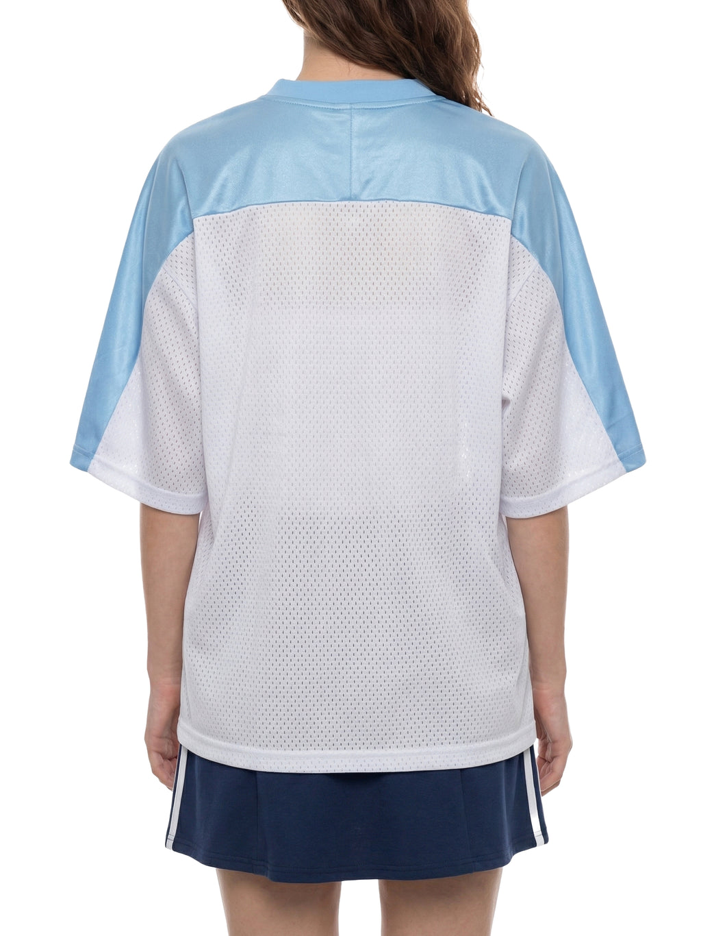 Oversized Mesh V-Neck Torque Drive Jersey
